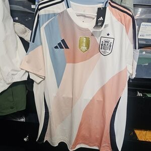 Spain 25 (Women's Team) Away Jersey Size XXL Mens New with Tags Adidas